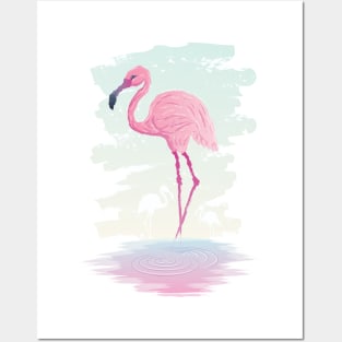 Flamingo Posters and Art